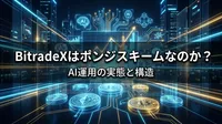 BitradeXはポンジスキームなのか？AI運用の実態と構造