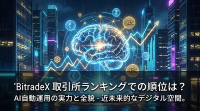 BitradeX 取引所ランキングでの順位は？AI自動運用の実力と全貌
