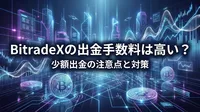 BitradeXの出金手数料は高い？少額出金の注意点と対策